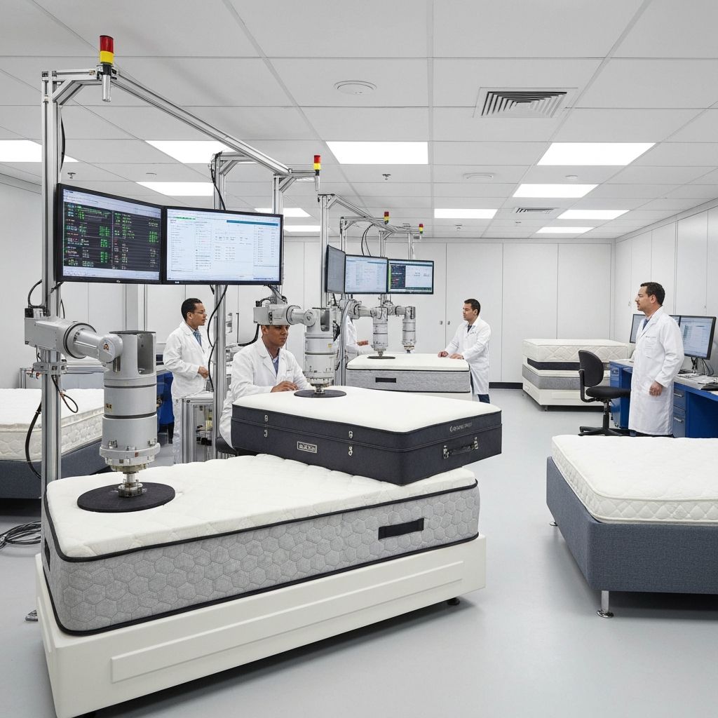 Sealy Research and Development testing laboratory